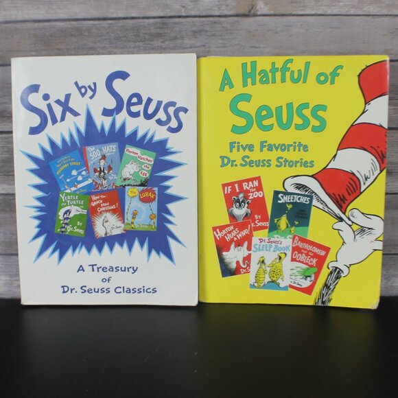 Six By Seuss, a Treasury of Dr. Seuss Classics & A Hatful Of Seuss - 2 PB Books - Picture 6 of 6